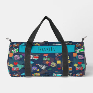 Photography I Custom Name Duffle Bag