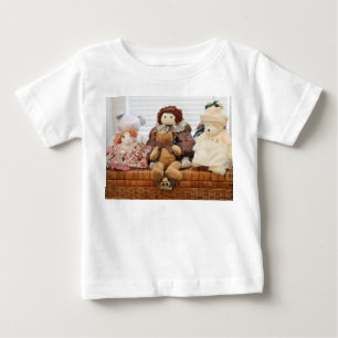 Photography of Toys on T-shirt, Stuffed Bears Baby T-Shirt