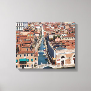 Photography of Venice Italy on Canvas Print