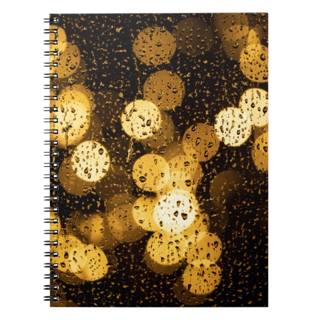 Photography of yellow lights notebook (Front)