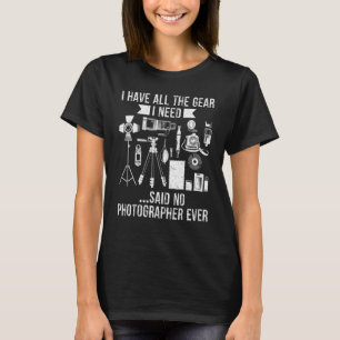 Photography Photographer Photography T-Shirt
