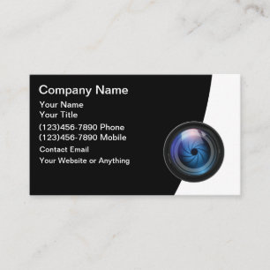 Photography Professional Business Cards Design