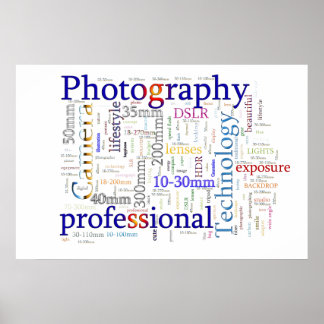 Photography professional poster