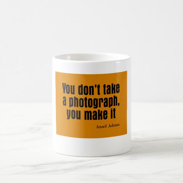 Photography quotes mug (Center)