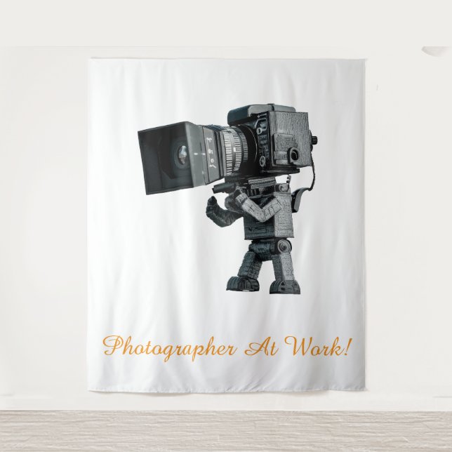 Photography Robot Tapestry (Front)