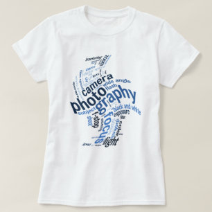 Photography Terms Word Twist T-Shirt