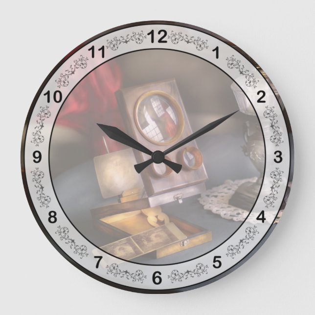Photography - The Stereo Opticon Large Clock (Front)
