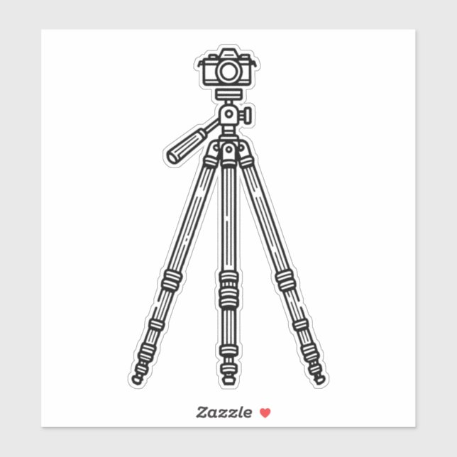 Photography Tripod Minimal Photographer  (Sheet)