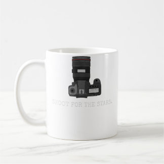 Photography Tshirt - Shoot For The Stars Camera Te Coffee Mug