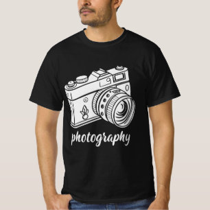 Photography unique t-shirt design