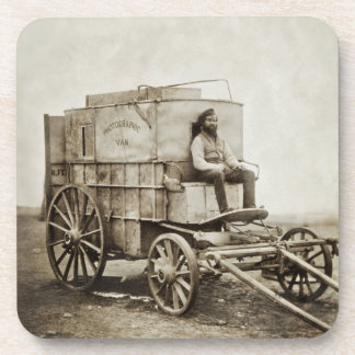 Photography Wagon of Roger Fenton Photo Realism Coaster