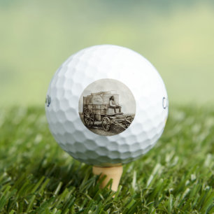 Photography Wagon of Roger Fenton Photo Realism Golf Balls