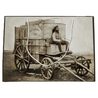 Photography Wagon of Roger Fenton Photo Realism Large Gift Bag