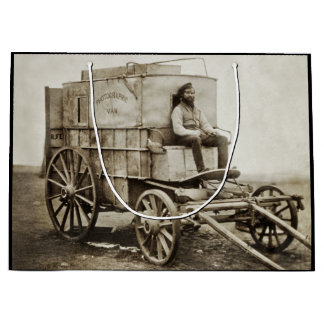 Photography Wagon of Roger Fenton Photo Realism Large Gift Bag