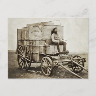 Photography Wagon of Roger Fenton Photo Realism Postcard