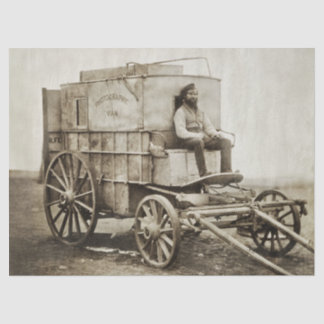 Photography Wagon of Roger Fenton Photo Realism Tissue Paper