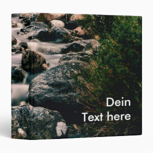 Photography WATERFALL STONES + your ideas Binder