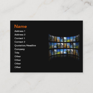 Photojournalist Business Card