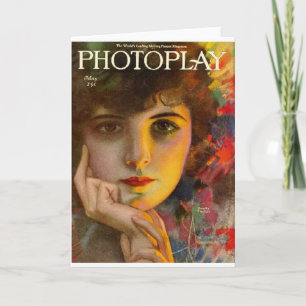 photoplay magazine cover pre 1923 card