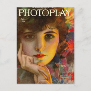 photoplay magazine cover pre 1923 postcard