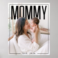 PhotoPop Mommy Est Custom Photo