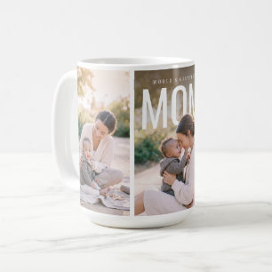 PhotoPop Worlds Greatest Mom 3 Photo Custom Coffee Mug