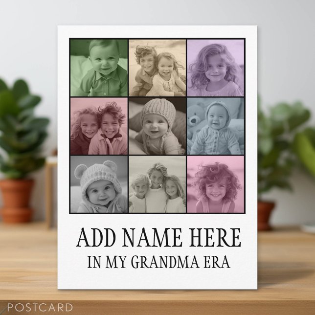 Photos Auto Filter - In My Grandma Era Postcard (Funny Photo Postcard)