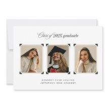 Photos avec Album Corners Graduation Faire-part