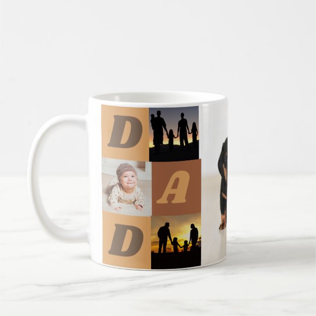 Photos Dad we love you Coffee Mug (Left)