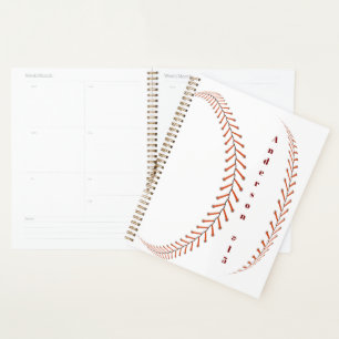 Photos de baseball Cahier de souvenirs rustique