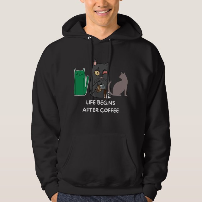 Photos de chat sweat - shirt à capuche pour amateu (Devant)