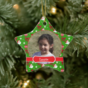 Photos de Noël Enfants Étoile ornement photo