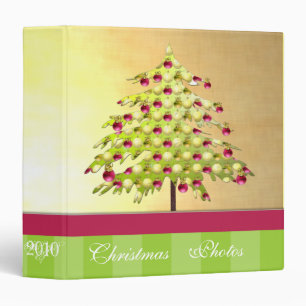Photos de Noël Lime & Plum Classeur avec bandes