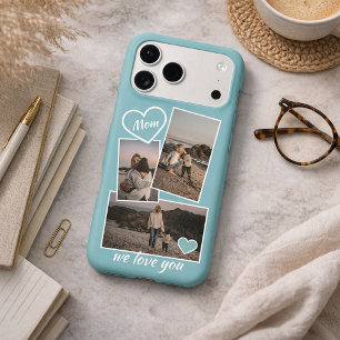 Photos Et Cœur Sur Turquoise Clair Bleu Turquoise