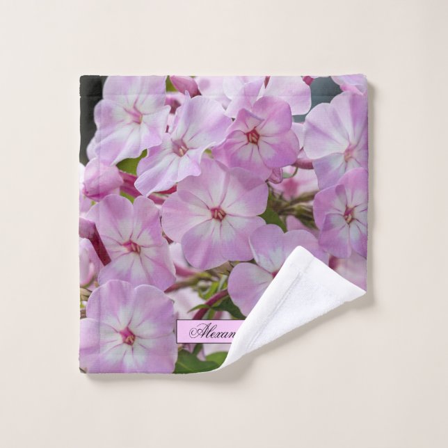 Photos Floral Rose (Gant de toilette)