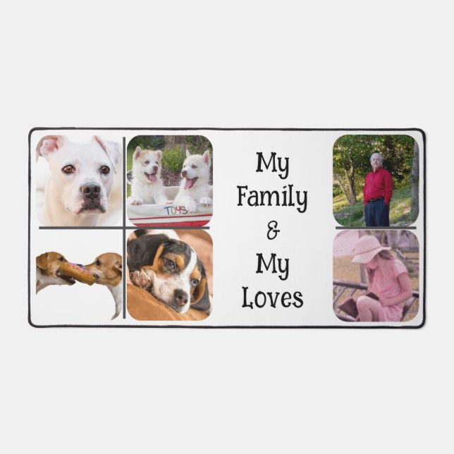 Photos multi-familles avec animaux (Recto)