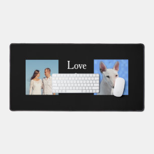 Photos personnalisées Famille et Bull Terrier