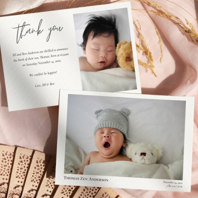 Photos pour bébés Faire-part de naissance de calli (Créateur téléchargé)