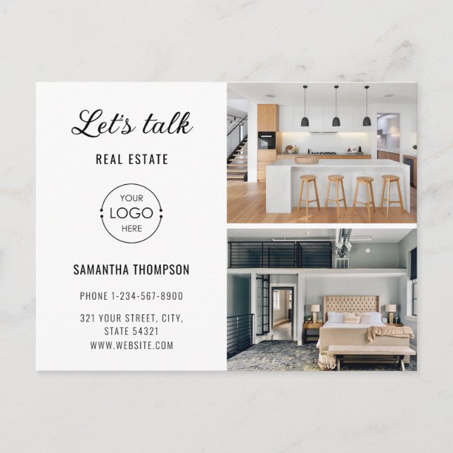 Photos professionnelles Immobilier Marketing Carte (Devant)