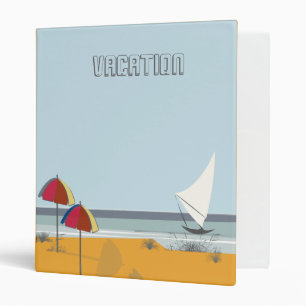 Photos Sailboat Beach Nautical Binder