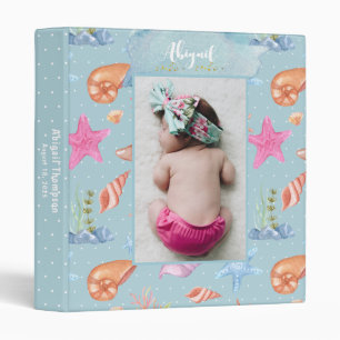 Photos Sous la mer Baby Girl 3 anneau Classeur