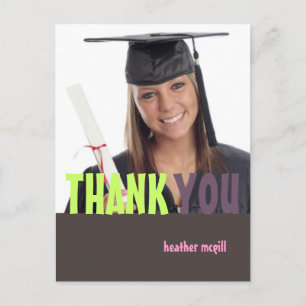 Photos Thank you postcards, 1000s of colour.. Postcard