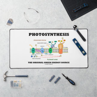 Photosynthesis The Original Green Energy Source Desk Mat