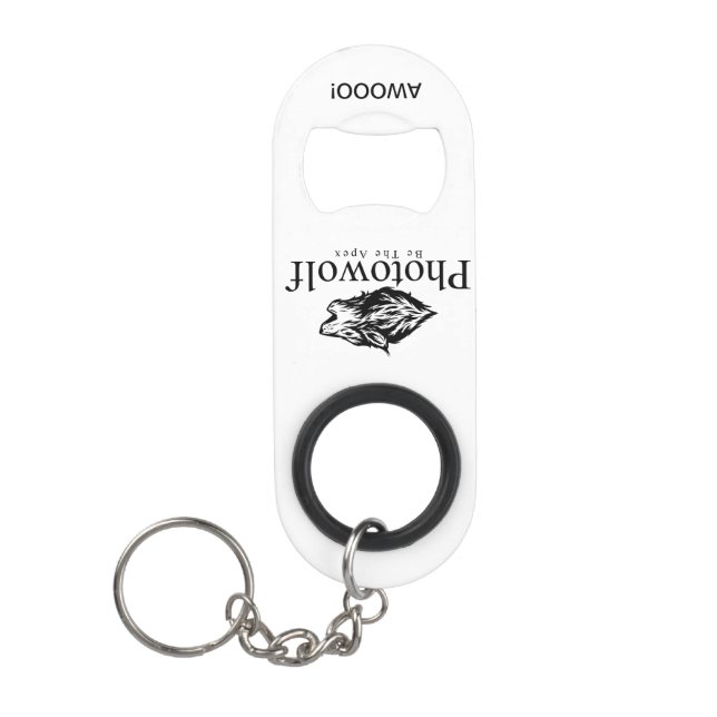Photowolf Key chain Keychain Bottle Opener (Front)