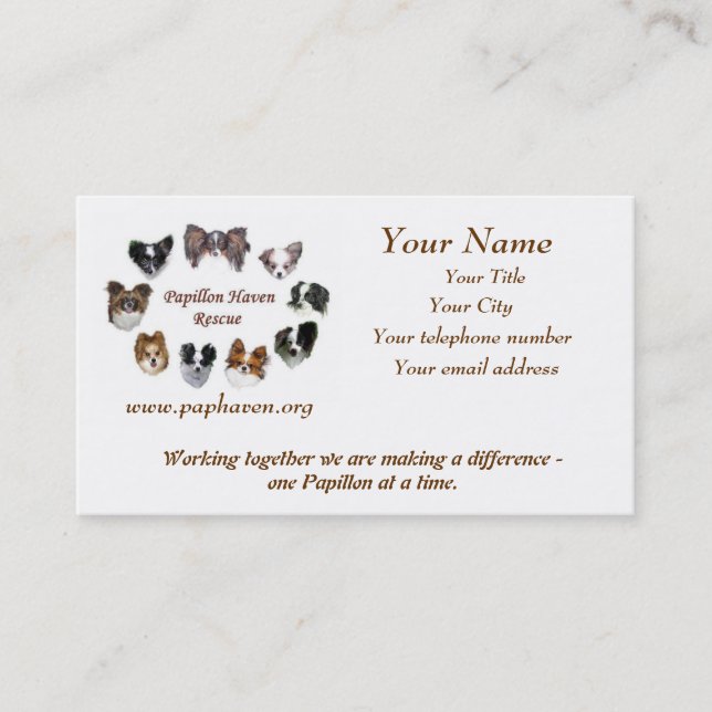 PHR Business Card (Front)