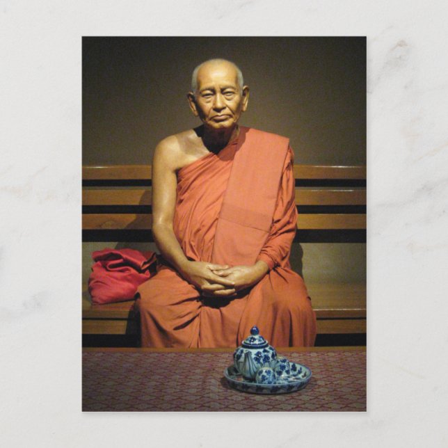 Phra Dhammayanmuni ... Buddhist Monk Postcard (Front)