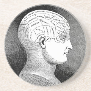Phrenology Coaster