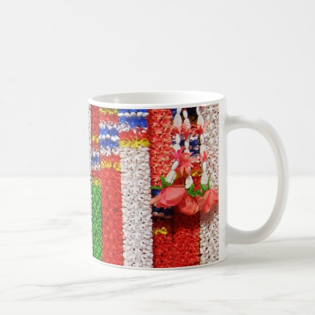 Phuang Maalai - Thai Floral Garland Coffee Mug (Right)