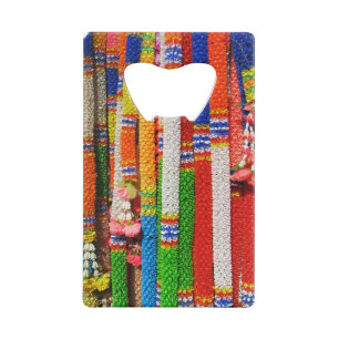 Phuang Maalai - Thai Floral Garland Credit Card Bottle Opener
