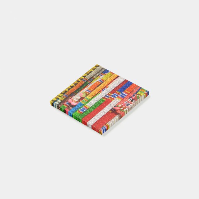 Phuang Maalai - Thai Floral Garland Post-it Notes (Angled)
